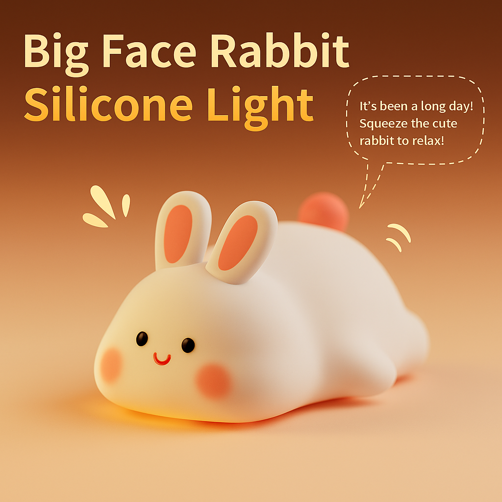Flambery Lazy Bunny - Rabbit Lamp