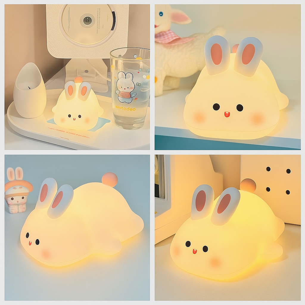 Flambery Lazy Bunny - Rabbit Lamp