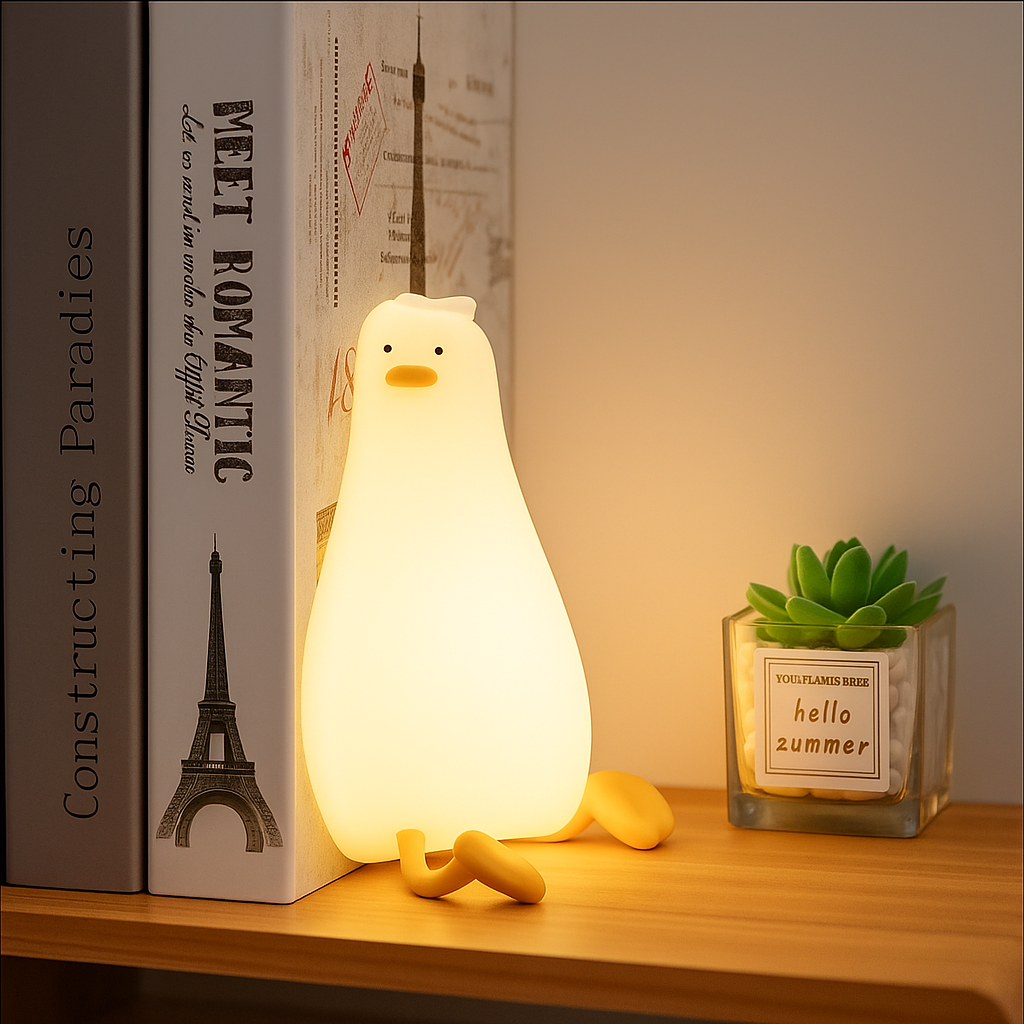 Flambery Sleepy Duck Lamp