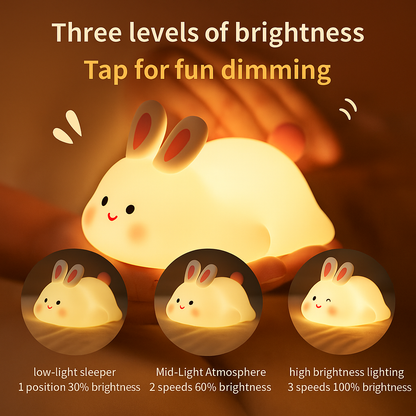 Flambery Lazy Bunny - Rabbit Lamp